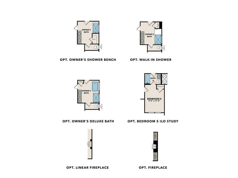 2D floor plan layout for the The Harrison G by Davidson Homes LLC in Wehunt Meadows, Hoschton, GA (Image 4).