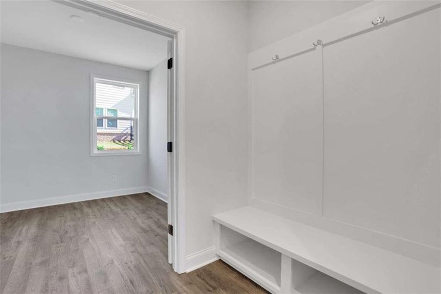 Spacious, unfurnished interior of a new home in The Paddocks at Doc Hughes, Buford (Image 23).