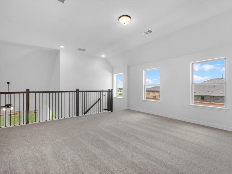 Upstairs loft