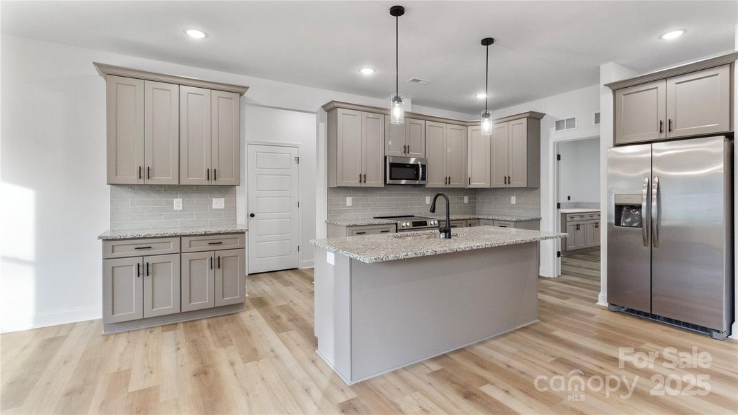 Plenty of storage and work space in this kitchen