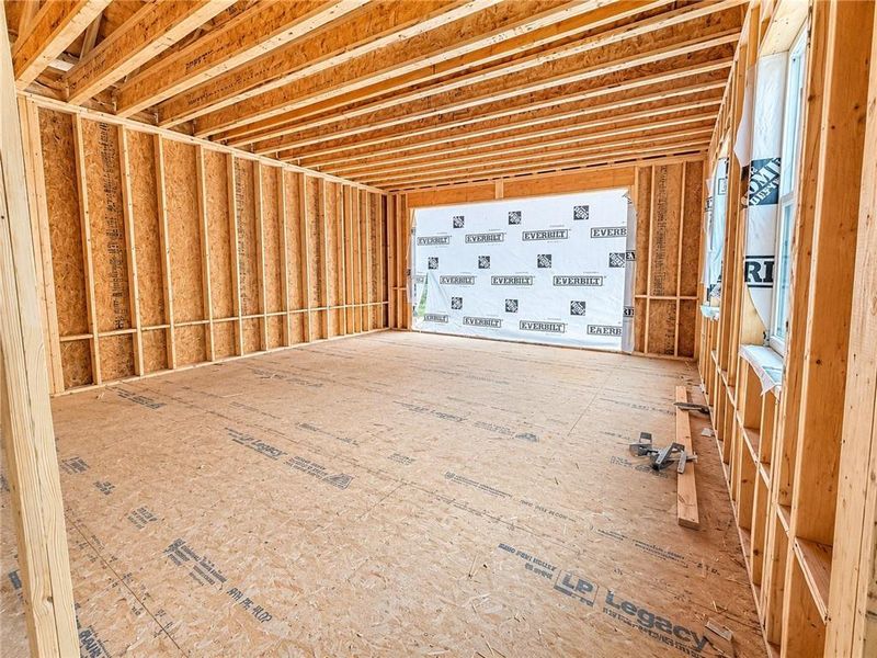 In-progress construction of a new home in , Fairburn, GA (Image 8).