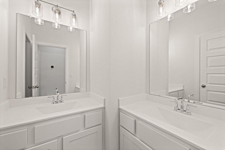 Furnished interior view inside a new home in Parmer Ranch - 40', Georgetown (Image 10).