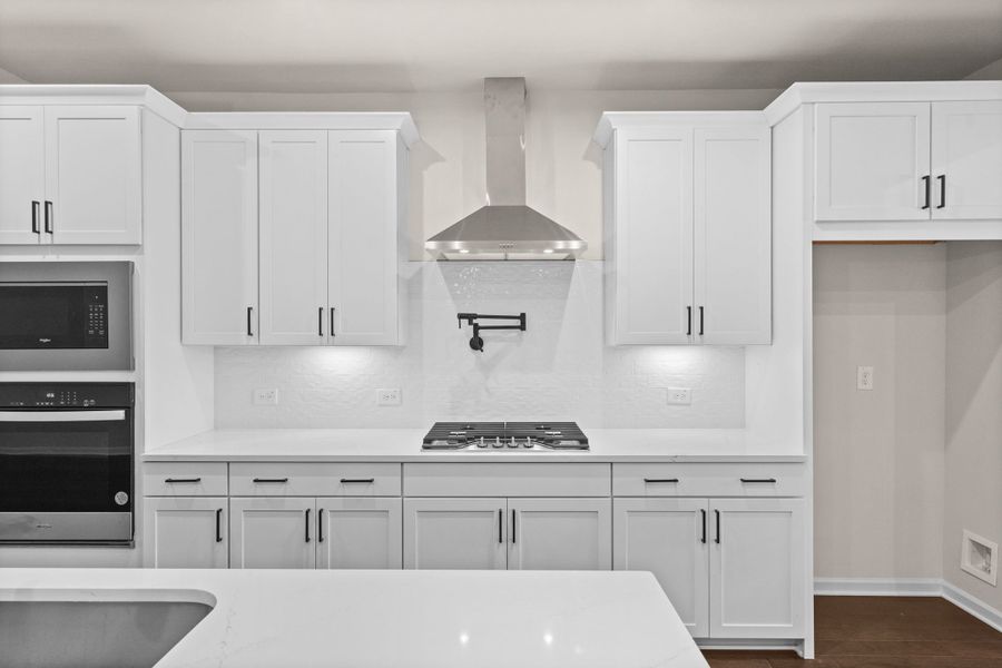 Representative furnished interior of a home built from the The Glenwood D by Davidson Homes LLC in Kelly Preserve, Loganville (Image 5).