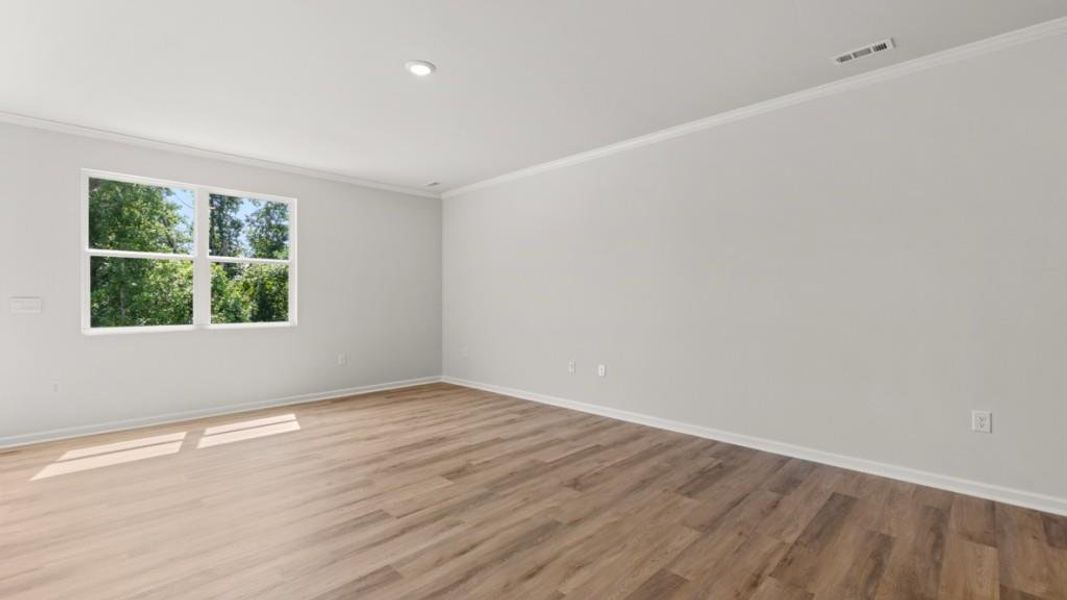 Spacious, unfurnished interior of a new home in Hughes Court, Dawsonville (Image 18). Spacious, unfurnished interior of a new home in Hughes Court, Dawsonville (Image 18).