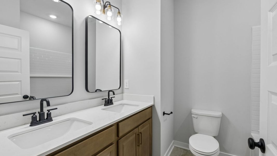 Furnished interior view inside a new home in Reserve at Hickory Ridge, Columbia (Image 7).
