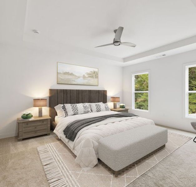 Representative furnished interior of a home built from the The Chatham by Windsong Properties in Ashbury Commons, Powder Springs (Image 6). Representative furnished interior of a home built from the The Chatham by Windsong Properties in Ashbury Commons, Powder Springs (Image 6).