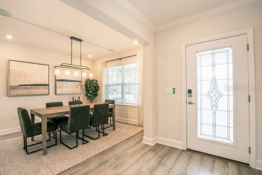 Furnished interior view inside a new home in Briarwood, Alachua (Image 26).