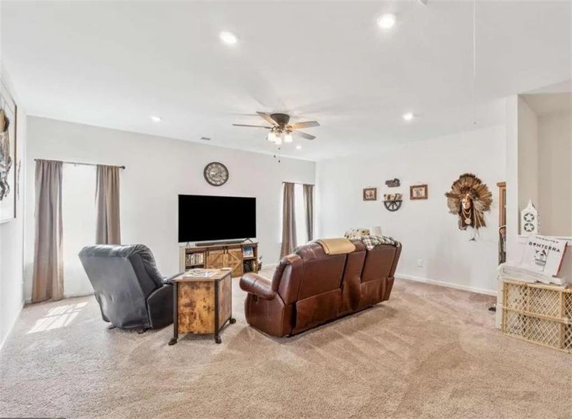 Furnished interior view inside a new home in , Cartersville (Image 13).