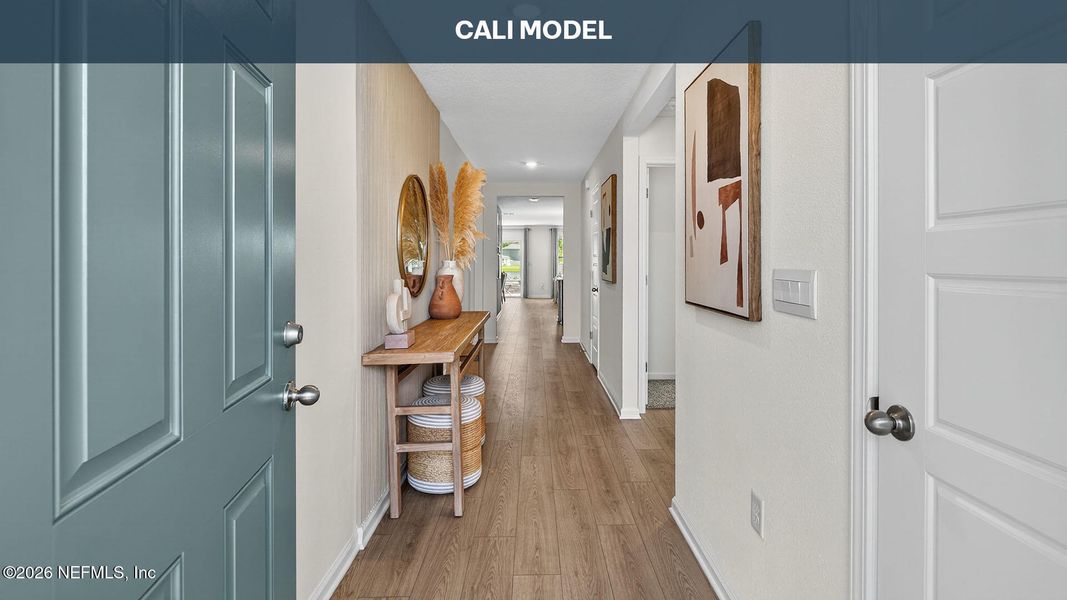 Furnished interior view inside a new home in The Arbors, Jacksonville (Image 20).