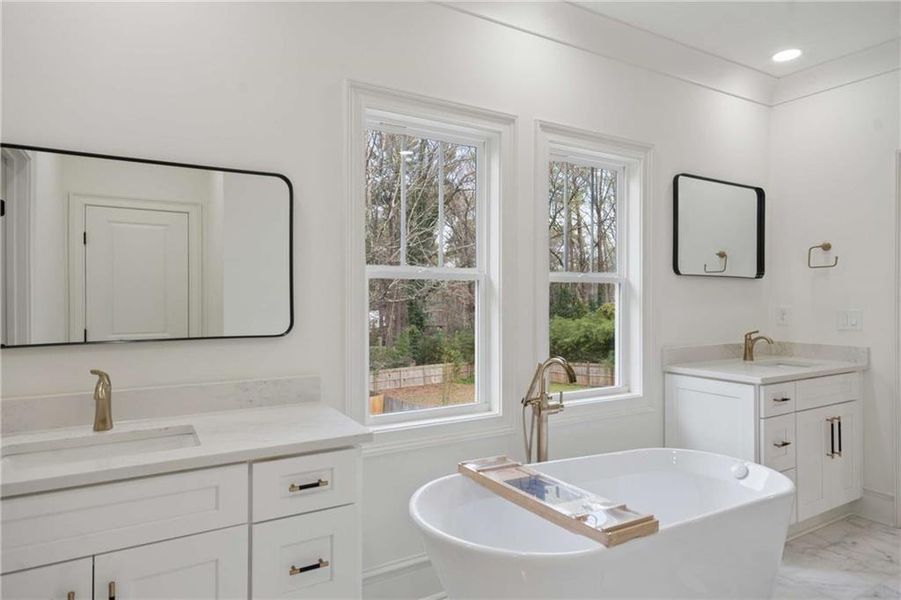 Furnished interior view inside a new home in , Atlanta (Image 10). Furnished interior view inside a new home in , Atlanta (Image 10).