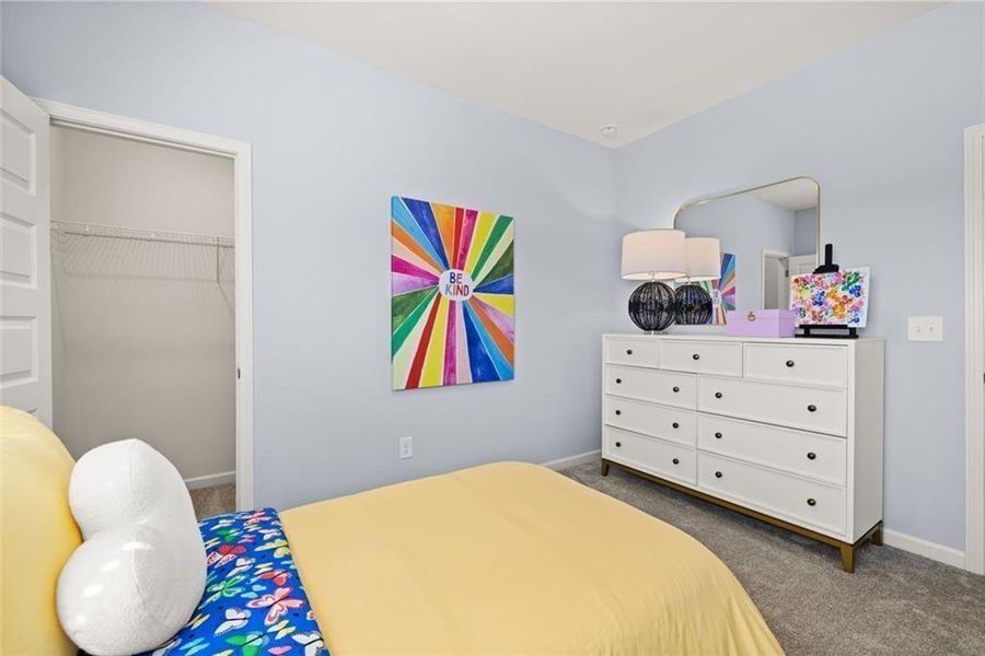Furnished interior view inside a new home in Summerfield Place, Carrollton (Image 51). Furnished interior view inside a new home in Summerfield Place, Carrollton (Image 51).
