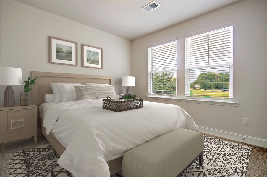 Furnished interior view inside a new home in Founder's Park, Lincolnville (Image 14).