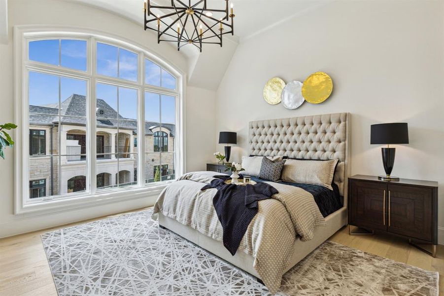Furnished interior view inside a new home in , Plano (Image 7).