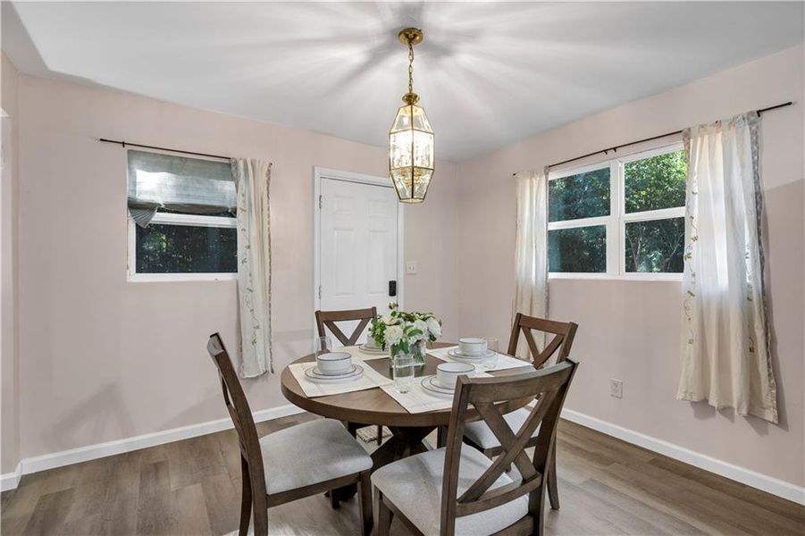 Furnished interior view inside a new home in , McDonough (Image 9).