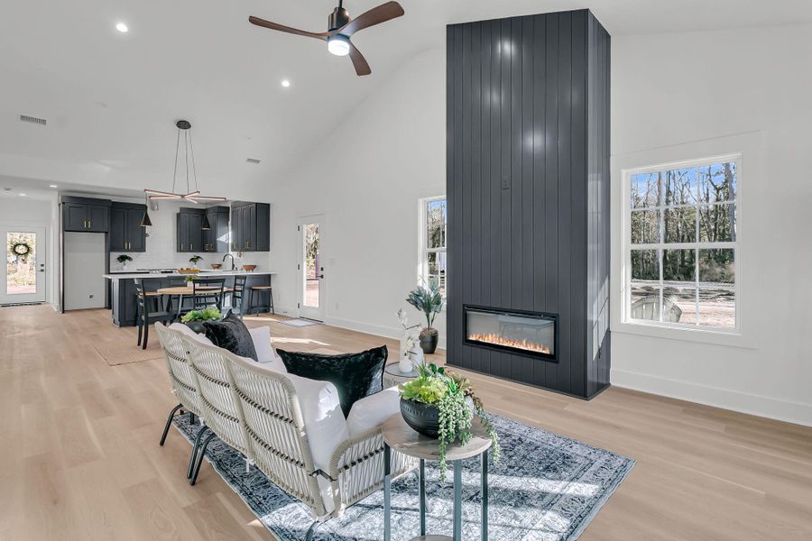 Furnished interior view inside a new home in , Hollywood (Image 8).