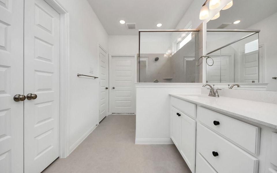 Furnished interior view inside a new home in Elyson, Katy (Image 3).