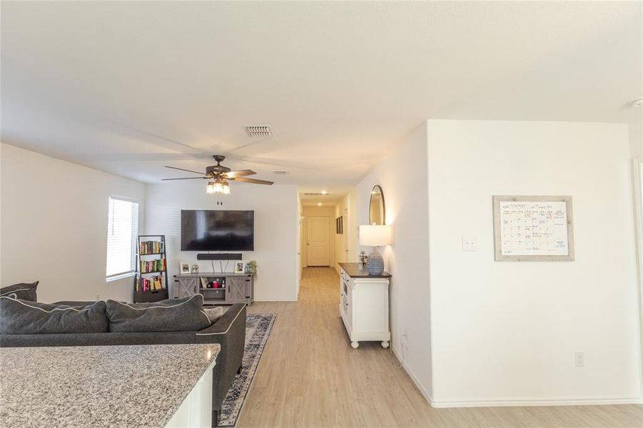 Furnished interior view inside a new home in Preserve at Honey Creek: Watermill Collection, McKinney (Image 15).