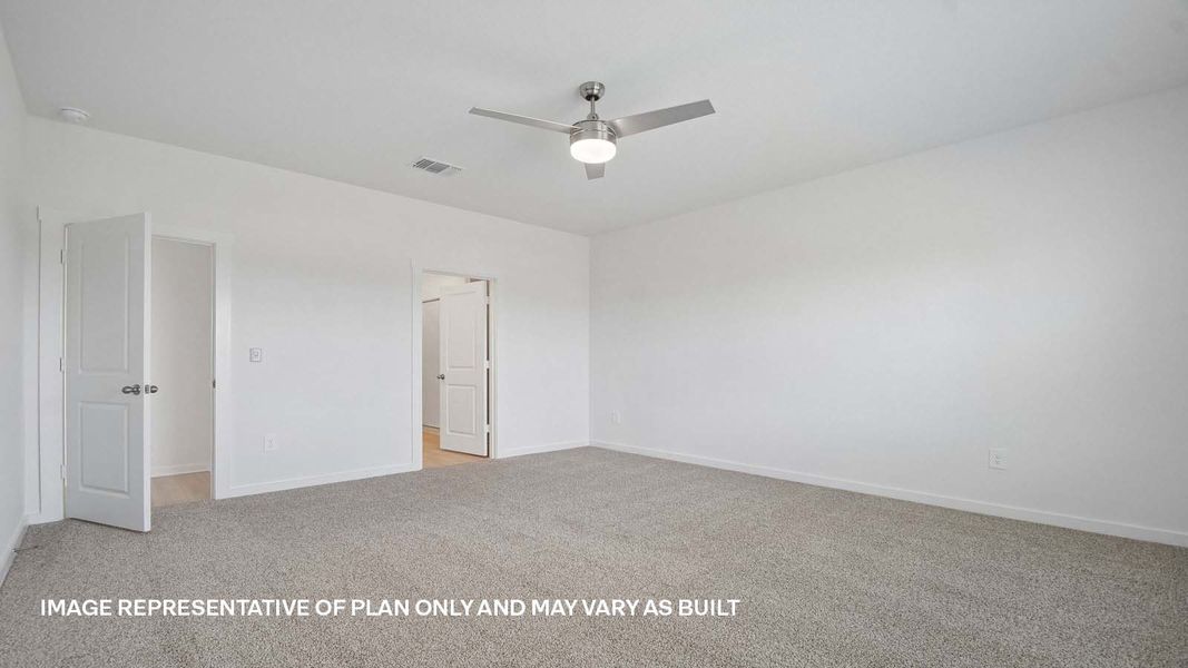 Spacious, unfurnished interior of a new home in Valverde, Bastrop (Image 17).
