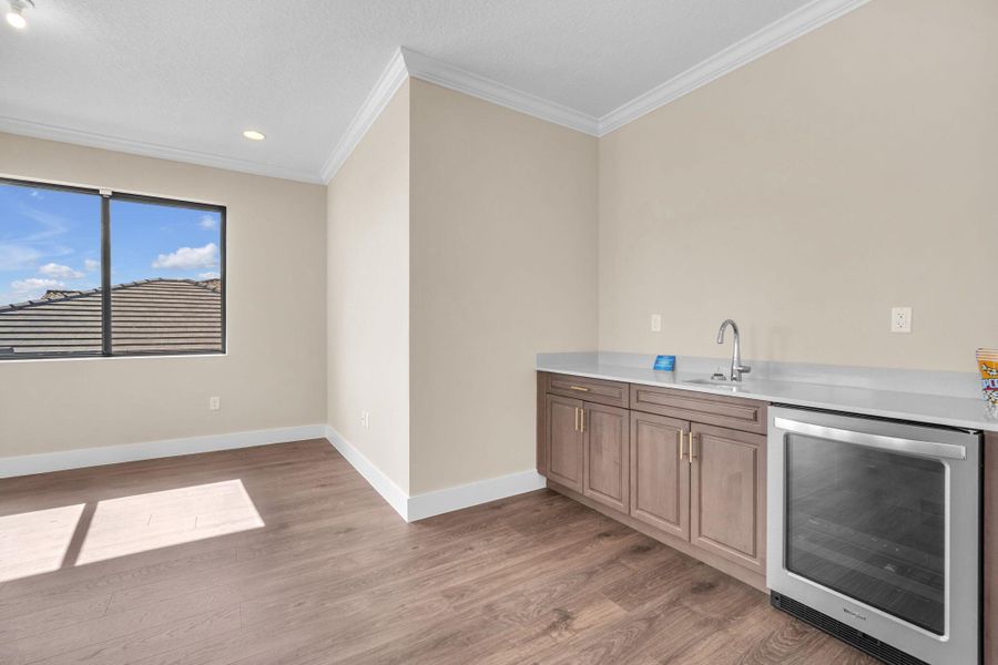 Furnished interior view inside a new home in , Ave Maria (Image 13).