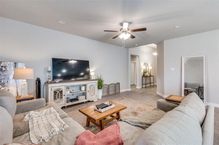 Furnished interior view inside a new home in , Haslet (Image 3). Furnished interior view inside a new home in , Haslet (Image 3).