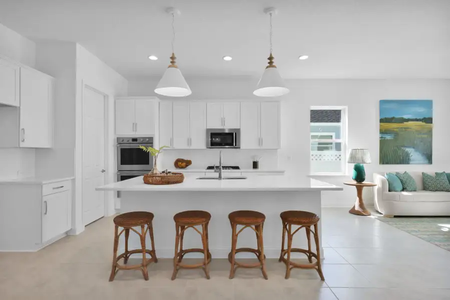 Representative furnished interior of a home built from the Eliza by Riverside Homes in Sagebrush at EverRange, Jacksonville (Image 12).