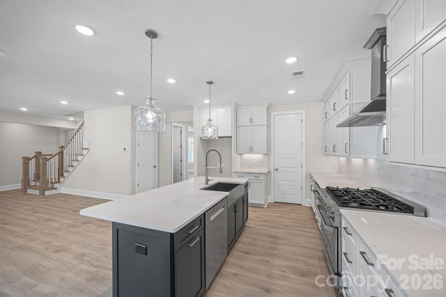Furnished interior view inside a new home in , Gastonia (Image 6).