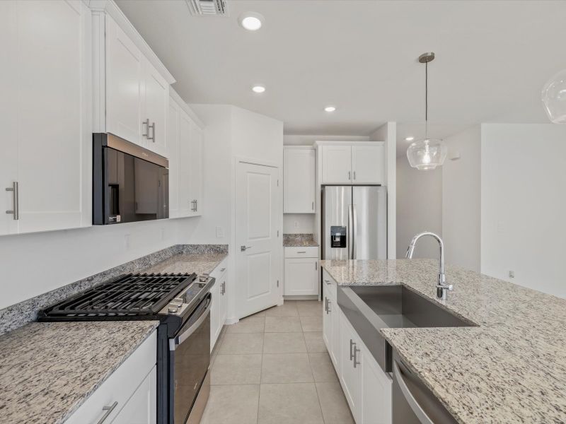 Furnished interior view inside a new home in Wildera, San Tan Valley (Image 7).