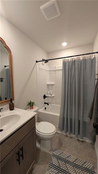 Furnished interior view inside a new home in Owen Preserve, Canton (Image 38).