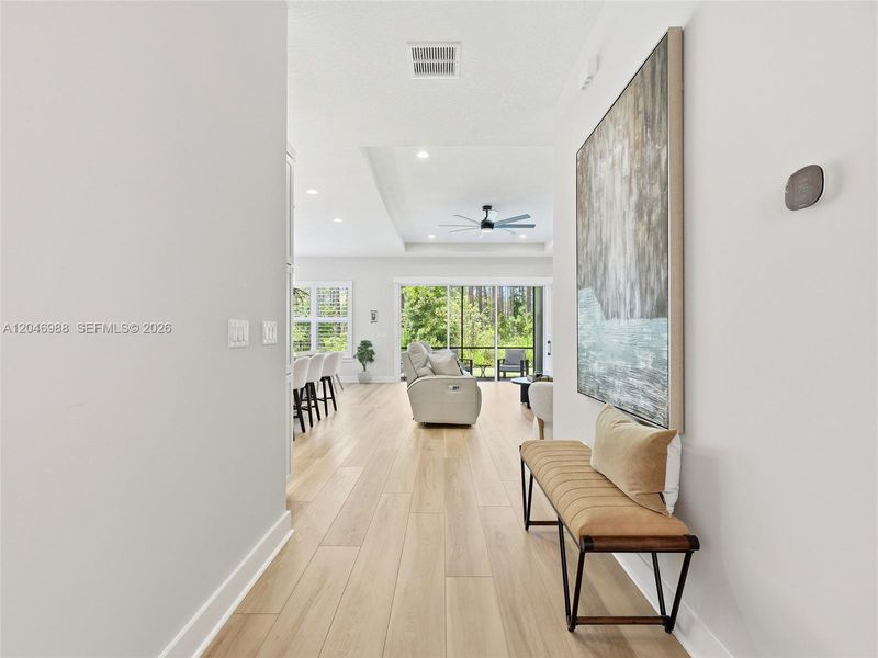Furnished interior view inside a new home in , St. Johns (Image 5).