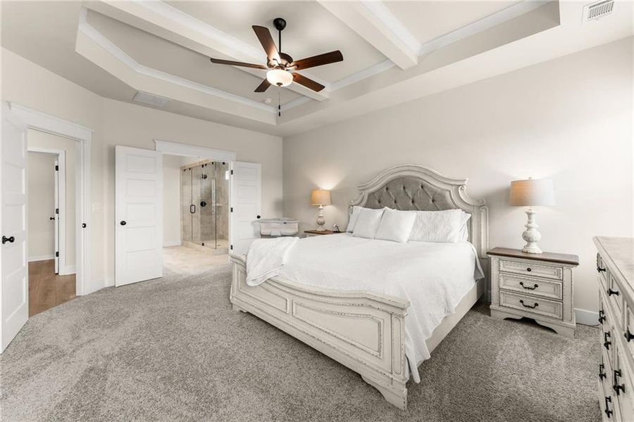 Furnished interior view inside a new home in , Gainesville (Image 43).