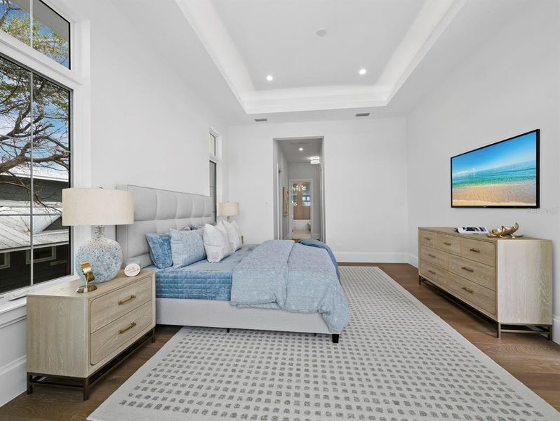 Furnished interior view inside a new home in , Sarasota (Image 13).