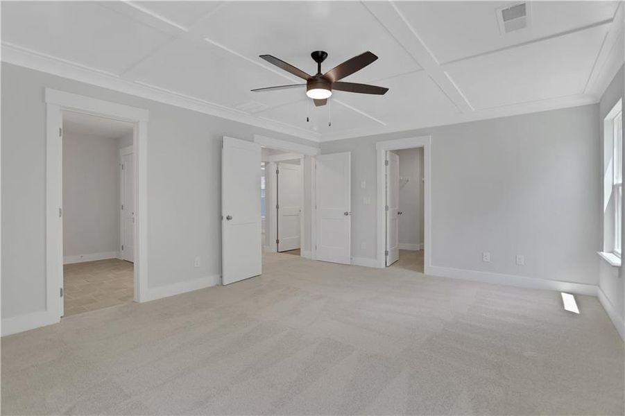 Spacious, unfurnished interior of a new home in Villas at Dawsonville, Dawsonville (Image 42). Spacious, unfurnished interior of a new home in Villas at Dawsonville, Dawsonville (Image 42).