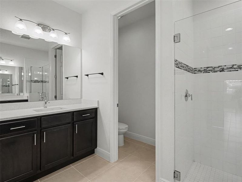 Furnished interior view inside a new home in , Parrish (Image 8).