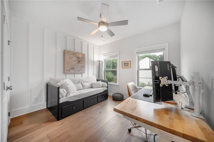 Furnished interior view inside a new home in Parkside at Mason Mill, Decatur (Image 29).