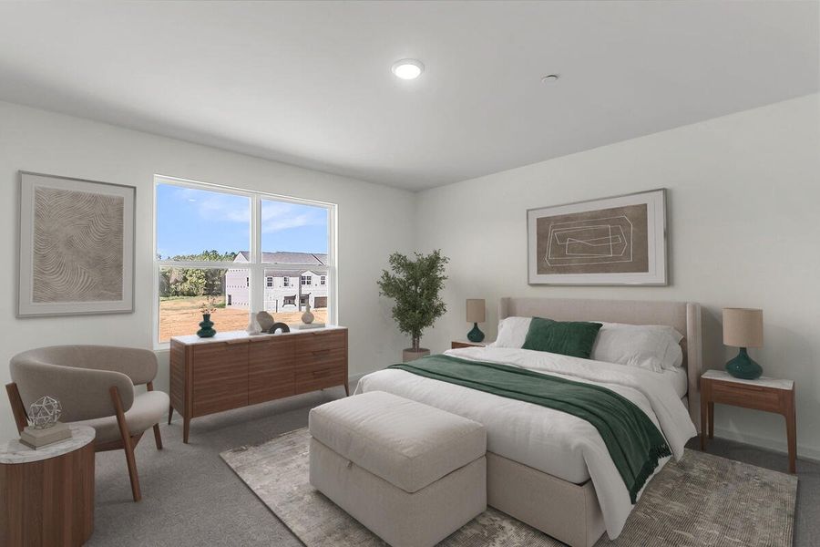 Furnished interior view inside a new home in Halstead, Moncks Corner (Image 11).