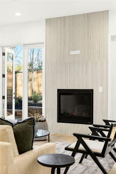 Furnished interior view inside a new home in , Atlanta (Image 12).