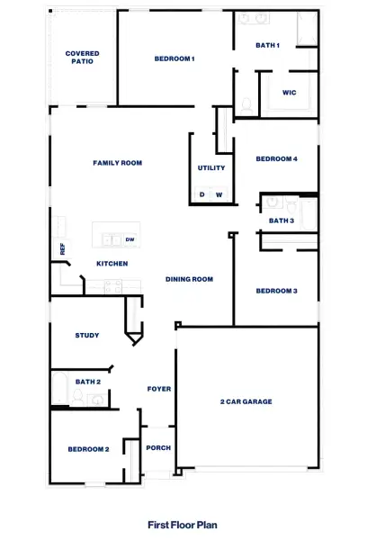 2D floor plan layout of this home in Medina, Dayton, TX (Image 2). 2D floor plan layout of this home in Medina, Dayton, TX (Image 2).
