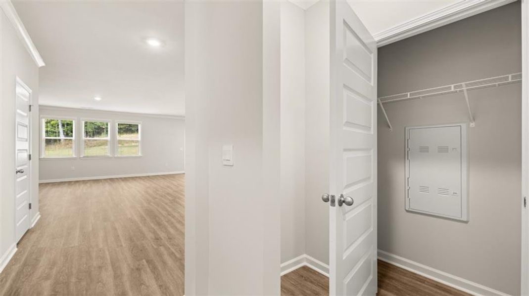 Spacious, unfurnished interior of a new home in Kingston Ranch at Lake Oconee, Buckhead (Image 21).