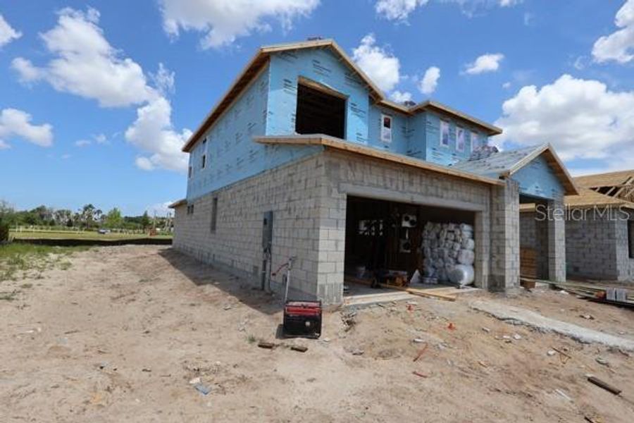 In-progress construction of a new home in North River Ranch – Garden Series, Parrish, FL (Image 8).