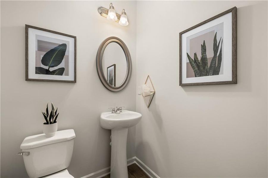 Furnished interior view inside a new home in , Hoschton (Image 17).