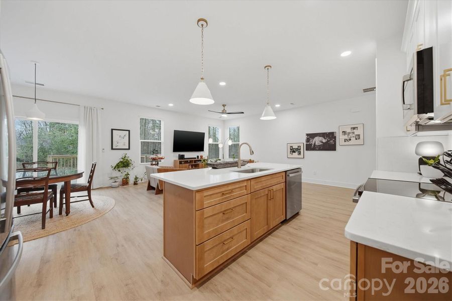 Furnished interior view inside a new home in , Conover (Image 12).