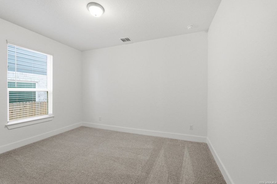 Spacious, unfurnished interior of a new home in The Woodlands at Medina Hills, Mico (Image 25). Spacious, unfurnished interior of a new home in The Woodlands at Medina Hills, Mico (Image 25).