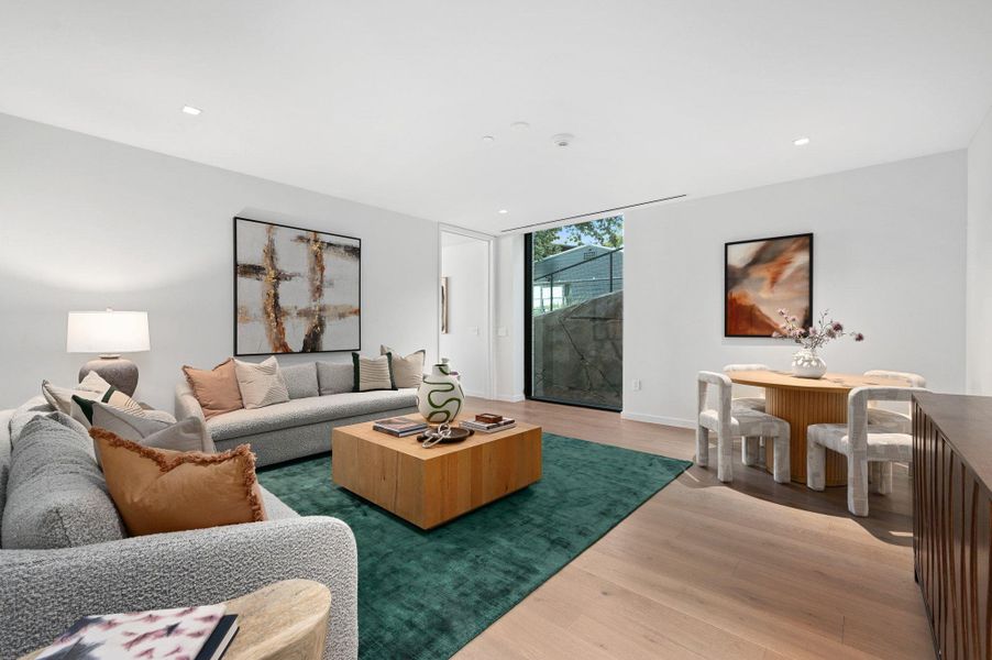 Additional Living - Photo is of a staged model or similar unit and is for illustrative purposes only.Space