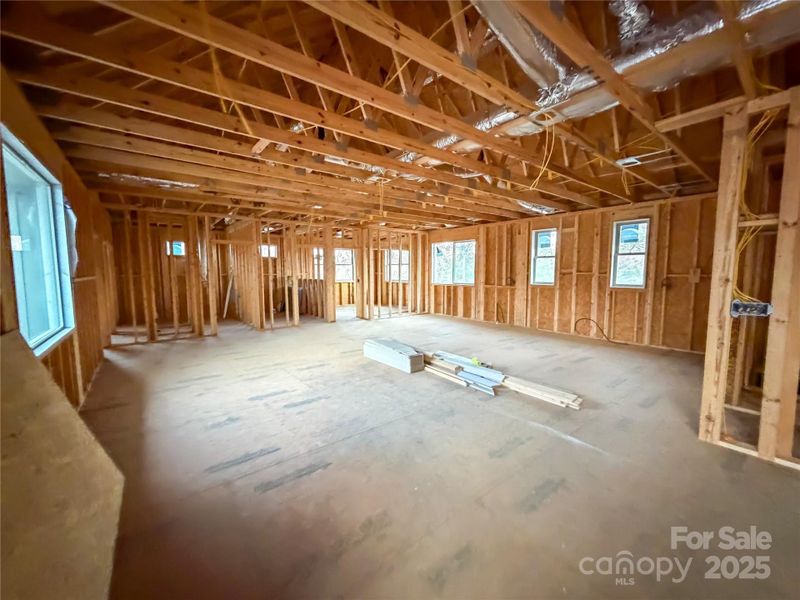 In-progress construction of a new home in , Lake Lure, NC (Image 27).