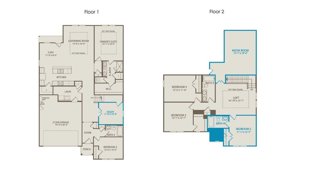 The Albany Floor Plan