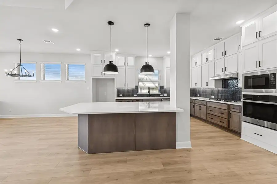 Furnished interior view inside a new home in South Pointe  Village Series, Mansfield (Image 11).