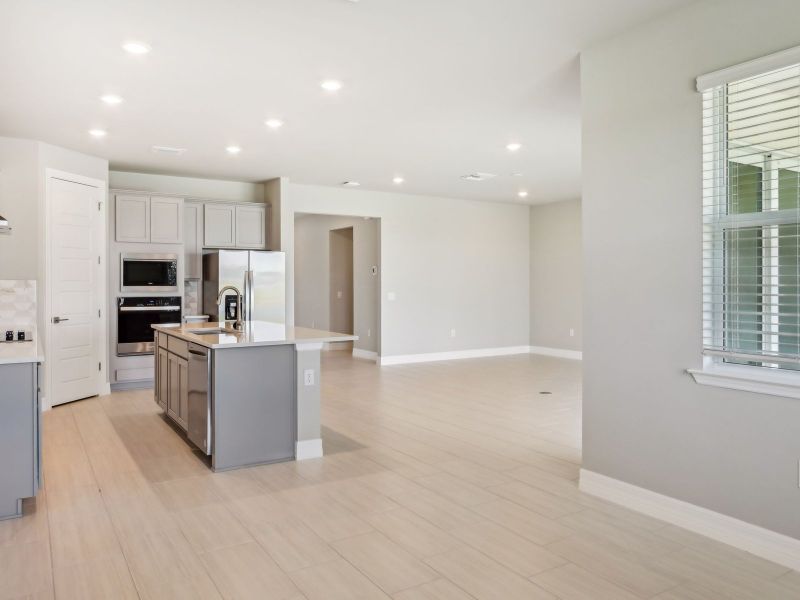 Dining room in the Willet floorplan at 44326 Frontier Dr