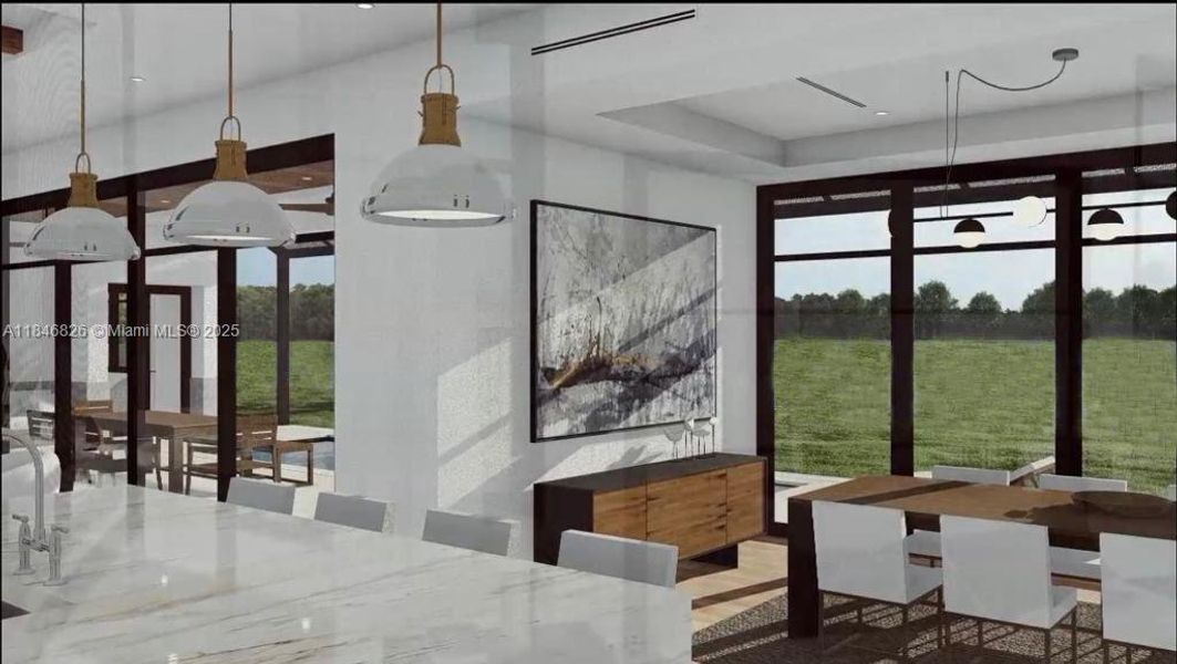 Furnished interior view inside a new home in , Naples (Image 3).