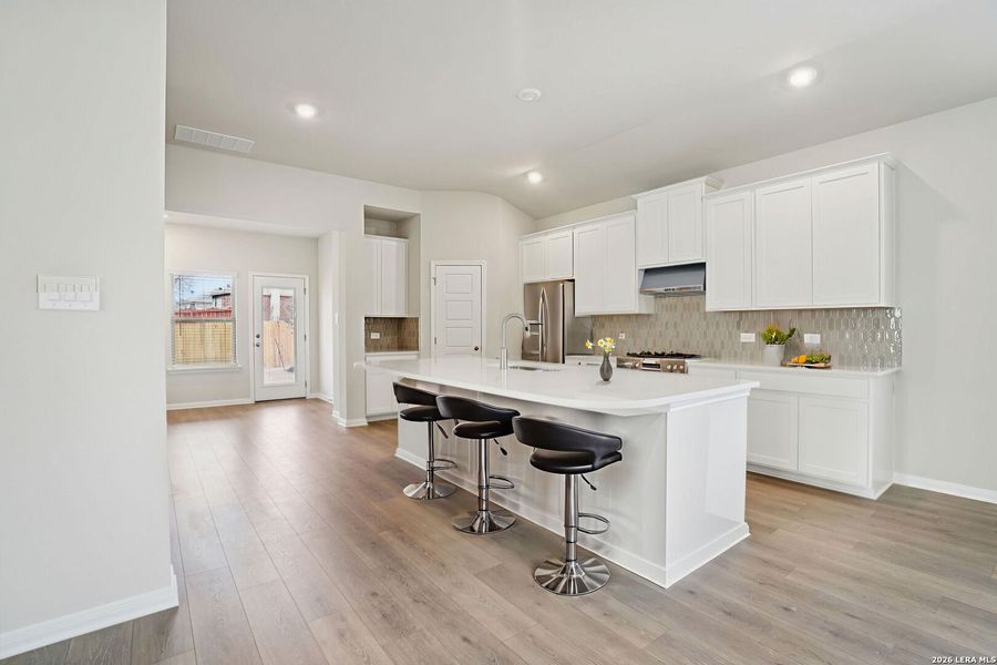 Furnished interior view inside a new home in Royal Crest, San Antonio (Image 11).