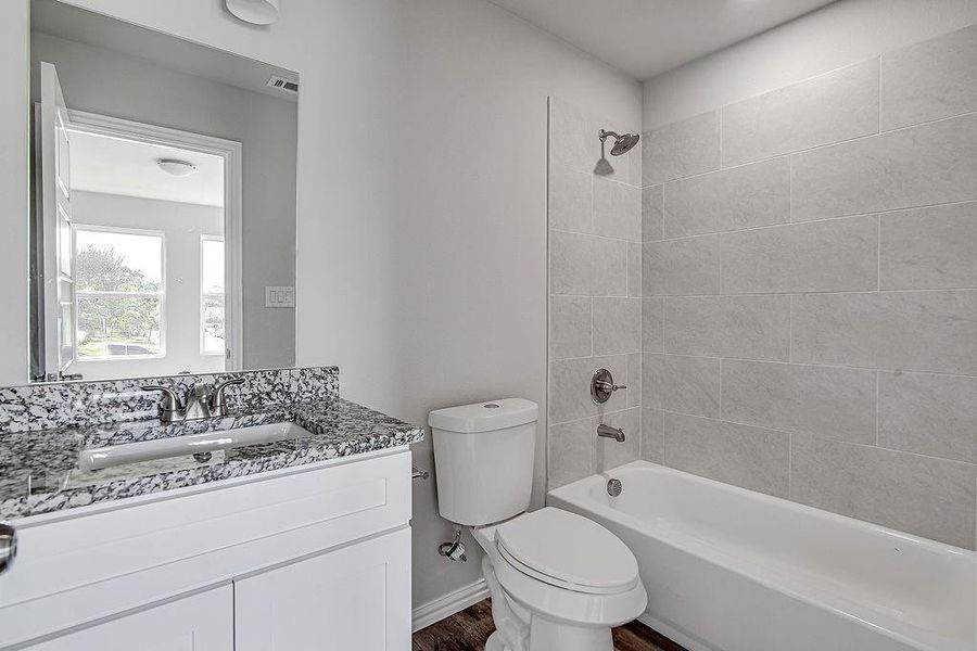 Furnished interior view inside a new home in , Fort Worth (Image 9). Furnished interior view inside a new home in , Fort Worth (Image 9).